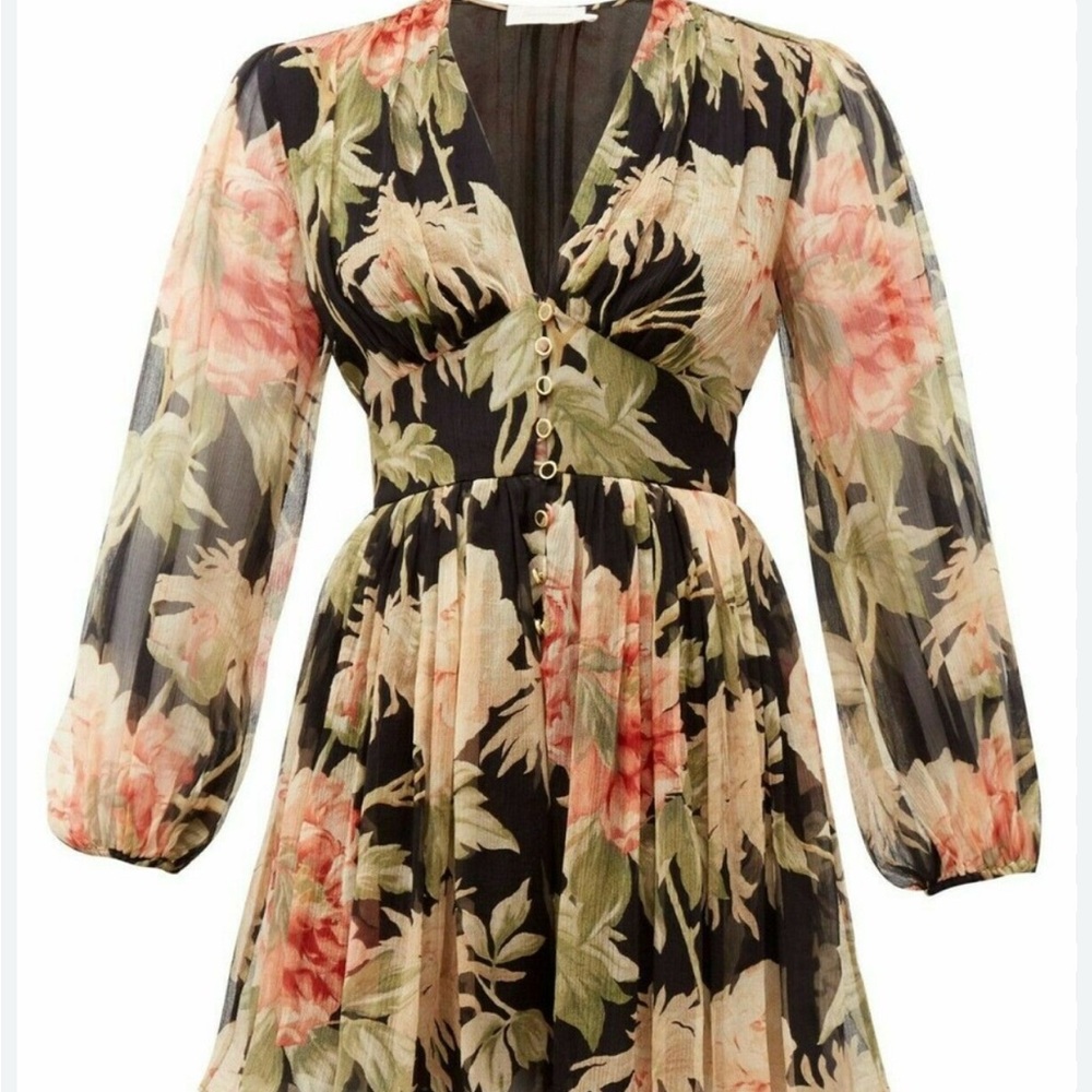 Zimmermann Silk Chiffon Romper NWT sz 1